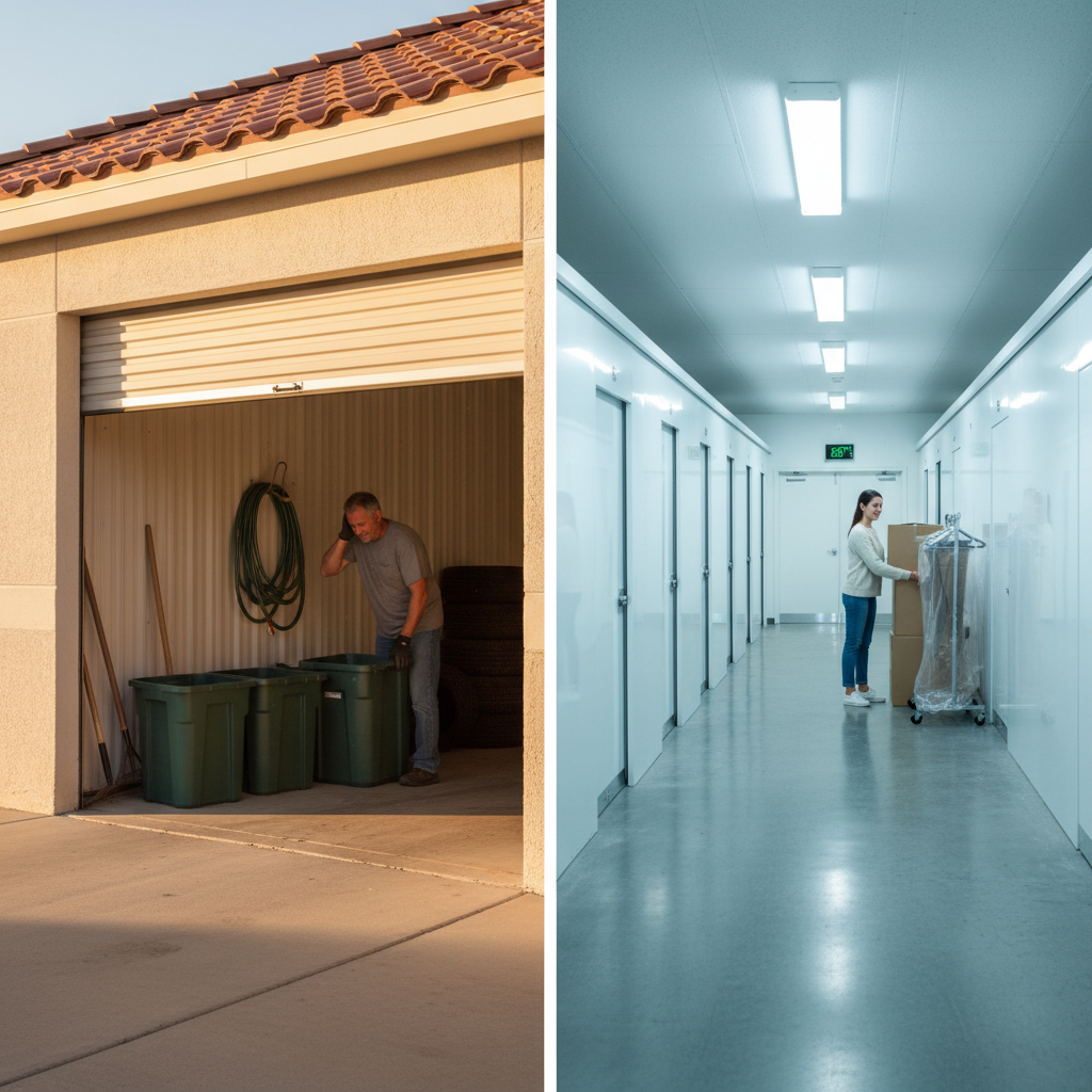 Climate Controlled vs. Drive-Up Storage in New Braunfels