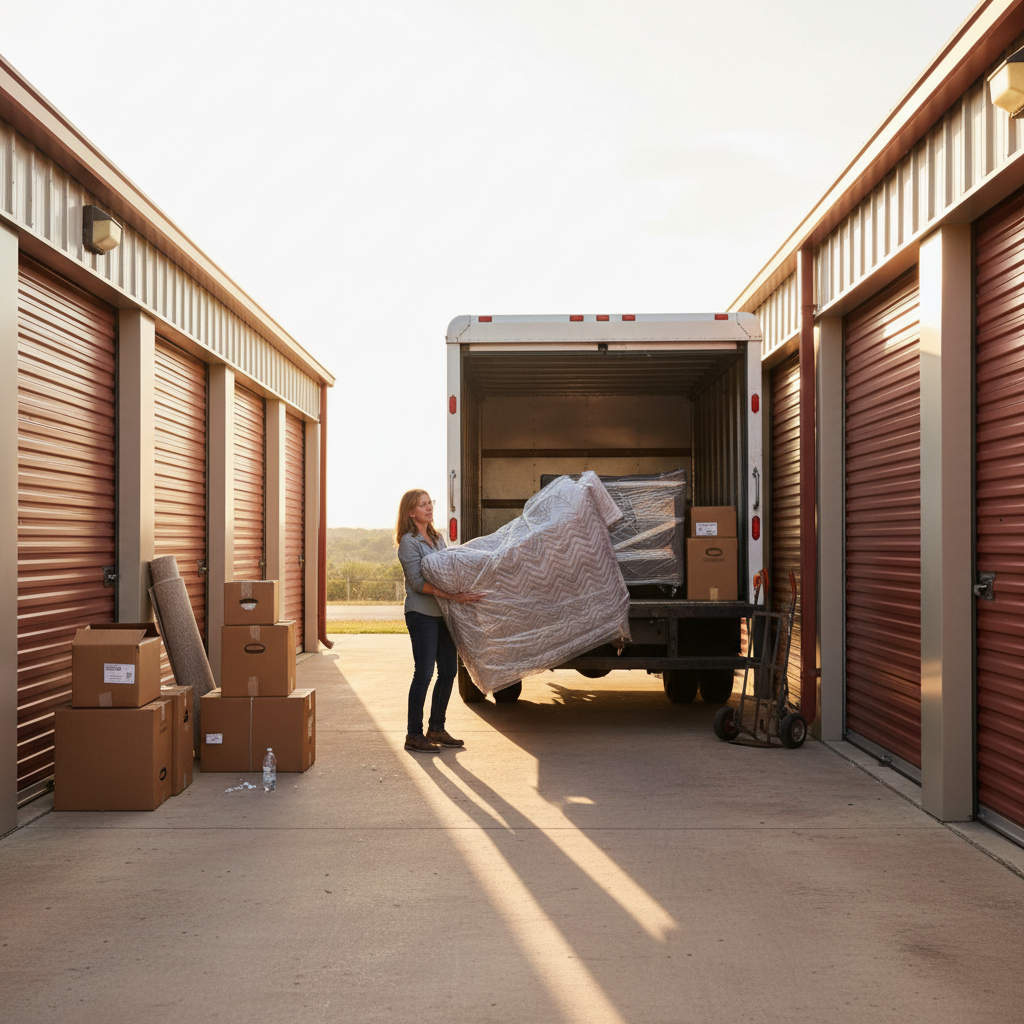 Downsizing in New Braunfels? Your Self Storage Solution