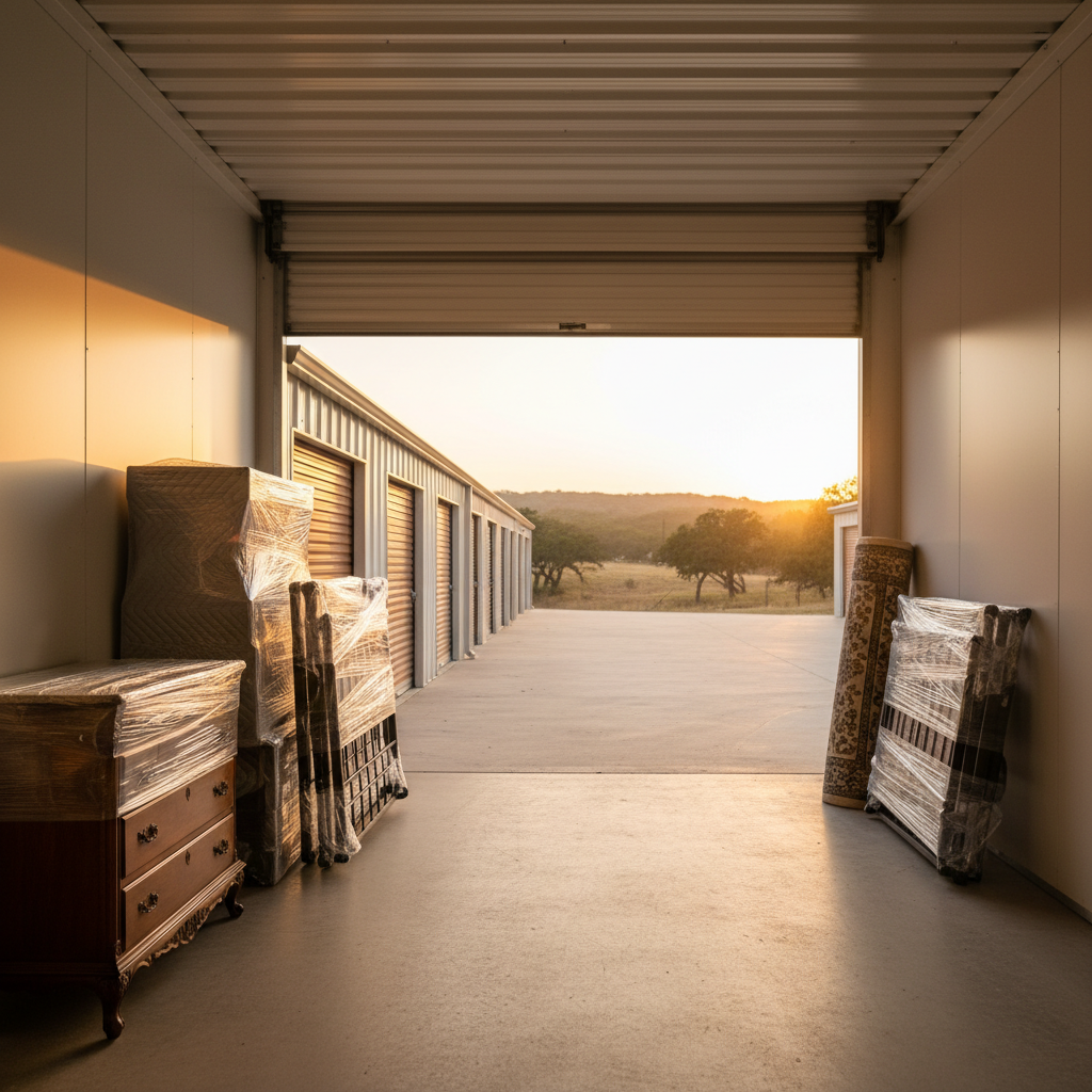 Storing Furniture in Texas Heat: Your Self Storage New Braunfels Guide