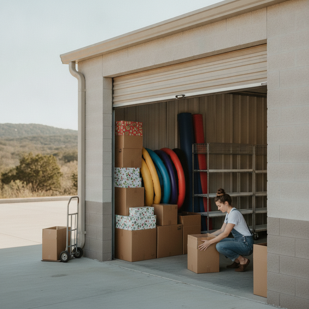 Smart Commercial Storage New Braunfels for Seasonal Businesses