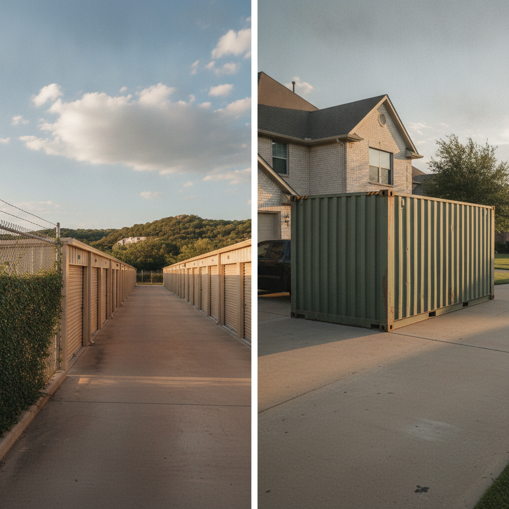 Self Storage New Braunfels or Portable Container?