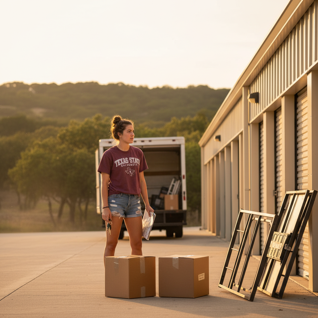 Summer Storage for Texas State Students: Storage Units Near San Marcos